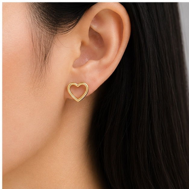 Glanz Heart Design Earing | Elegant Earing for Women