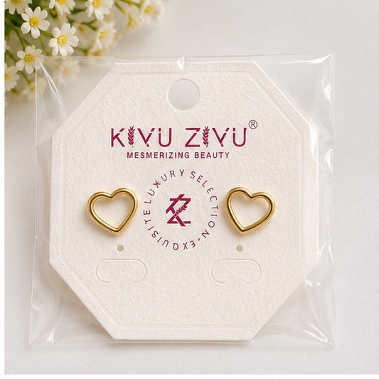 Glanz Heart Design Earing | Elegant Earing for Women